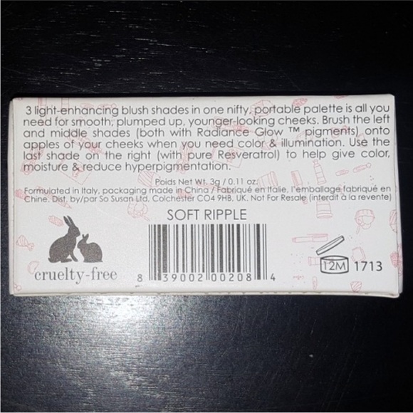 Trifle Cosmetics Raspberry Ripple Ombre' Blush - Picture 4 of 4